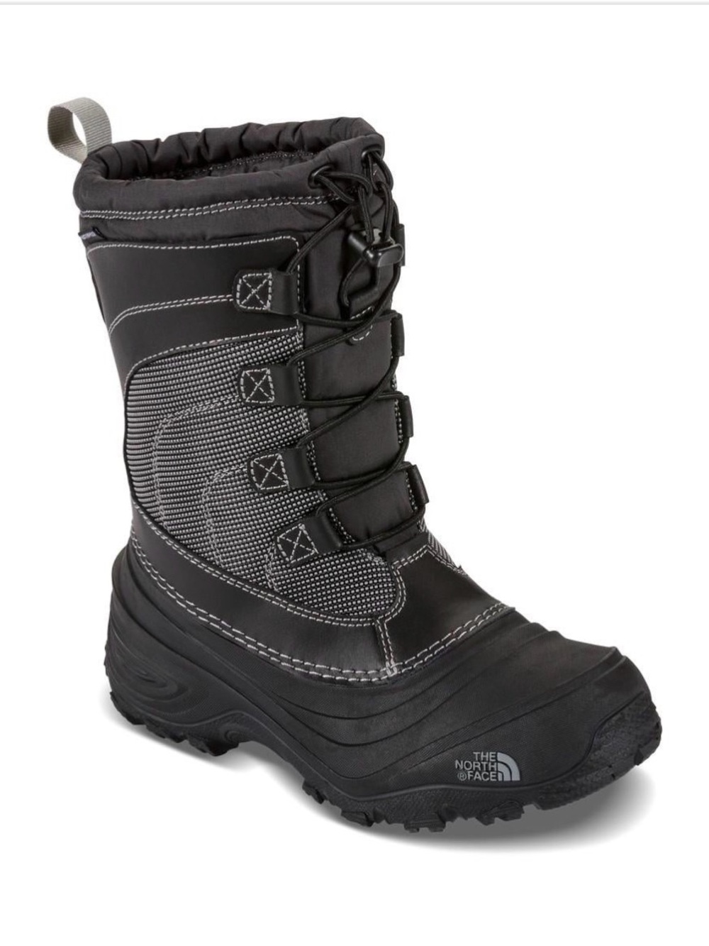 THE NORTH FACE ALPENGLOW IV WINTER BOOTS KIDS' boys black snow boots winter